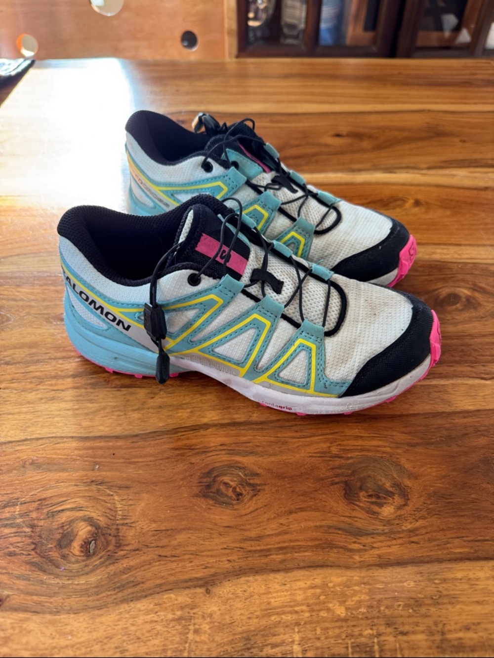 SALOMON SpeedCross kids. Size 3. (35)  
(Second pair for sell)
